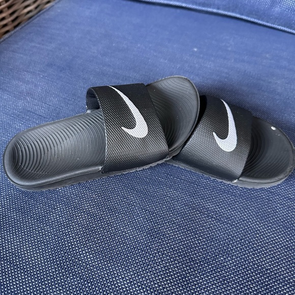 Nike Other - Nike Black Slide Sandals with Logo
